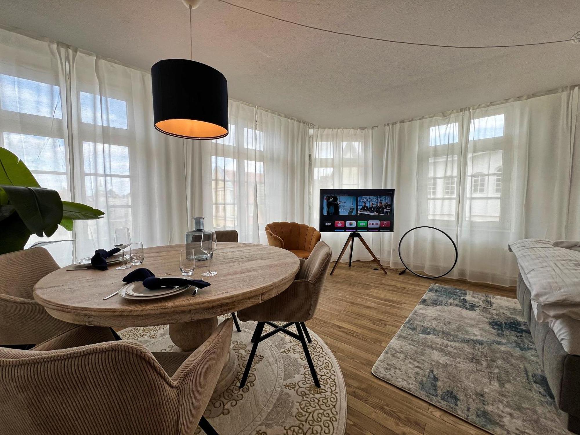 Nr 3 Lichtdurchflutetes Apartment Am Historischen Marktplatz 66 Qm #Cosiness Company 23 Schwerin  Exteriör bild